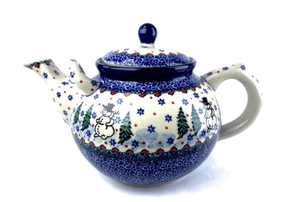 444 Bunzlau theepot 1,8L U4661 Kerst 444 Bunzlau theepot 1,8L U4661 Kerst